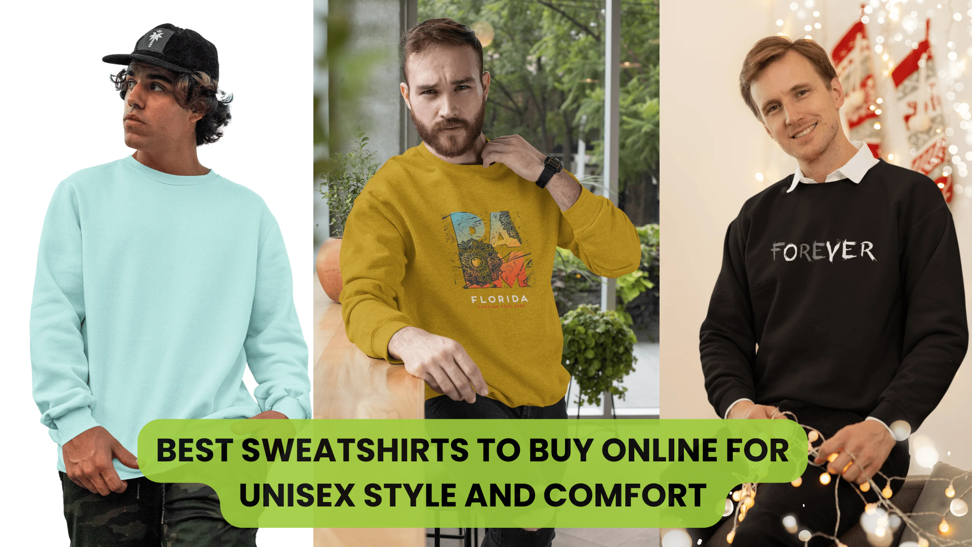 Best Sweatshirts to Buy Online for Unisex Style and Comfort
