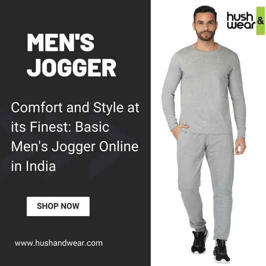 Comfort and Style at its Finest: Basic Men's Jogger Online in India