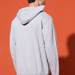 UNISEX BASIC HOODIE - GREY MELANGE