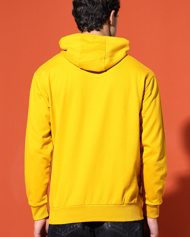 UNISEX BASIC HOODIE - MUSTARD YELLOW