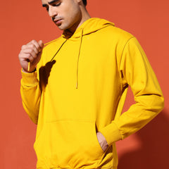 UNISEX BASIC HOODIE - MUSTARD YELLOW