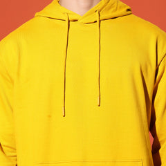 UNISEX BASIC HOODIE - MUSTARD YELLOW