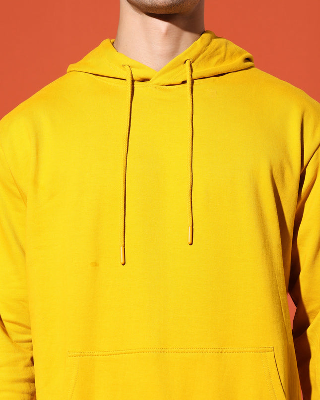 UNISEX BASIC HOODIE - MUSTARD YELLOW