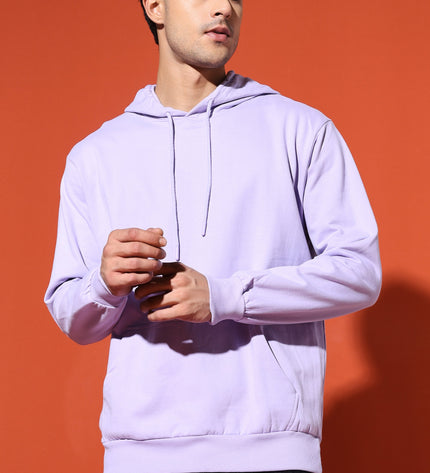 UNISEX BASIC HOODIE - LAVENDER
