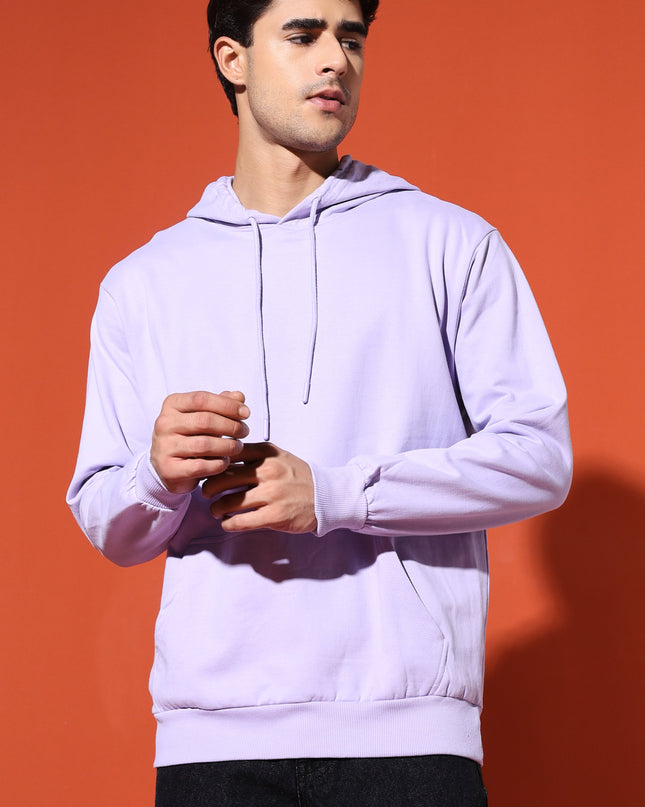 UNISEX BASIC HOODIE - LAVENDER