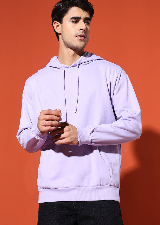 UNISEX BASIC HOODIE - LAVENDER
