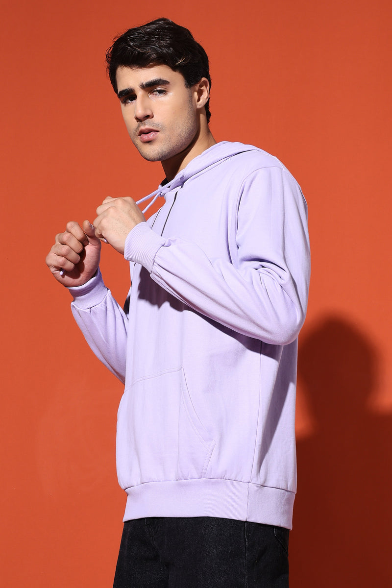 UNISEX BASIC HOODIE - LAVENDER