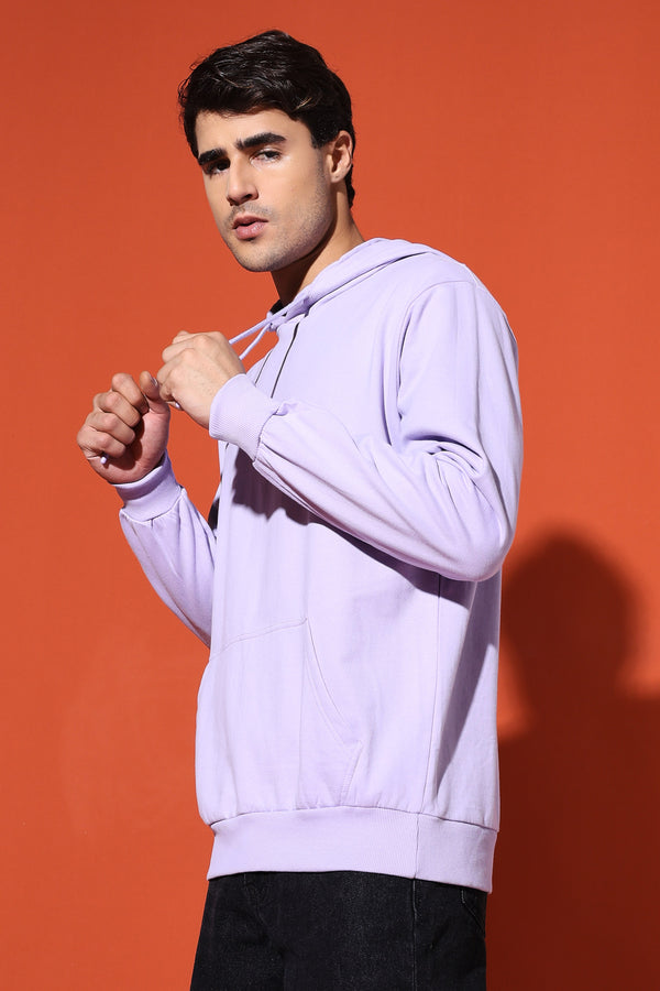 UNISEX BASIC HOODIE - LAVENDER