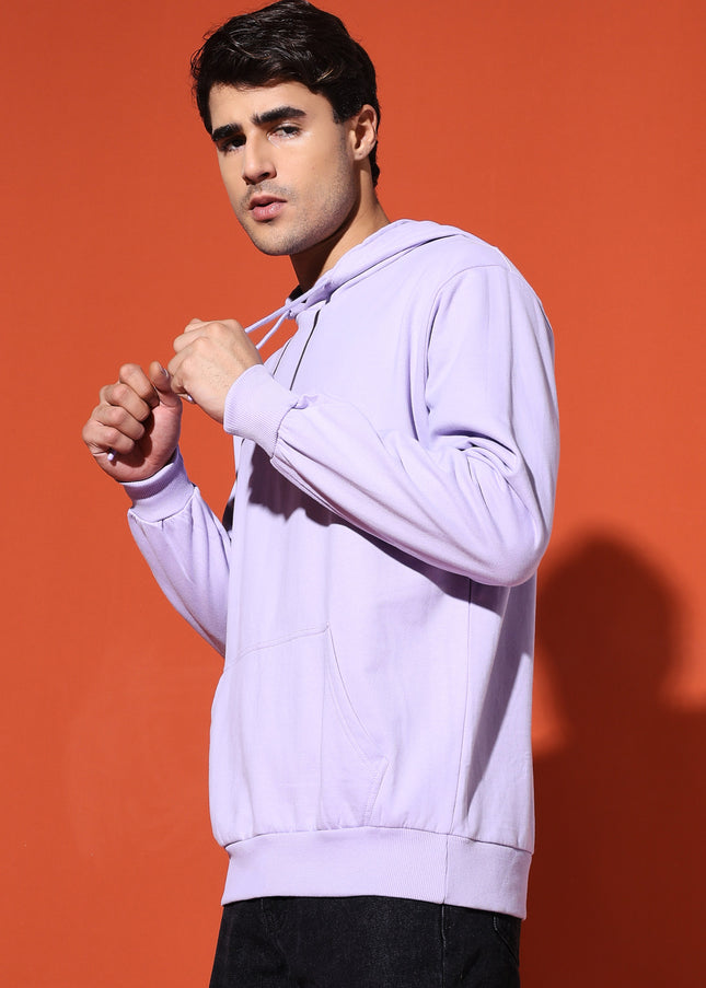 UNISEX BASIC HOODIE - LAVENDER