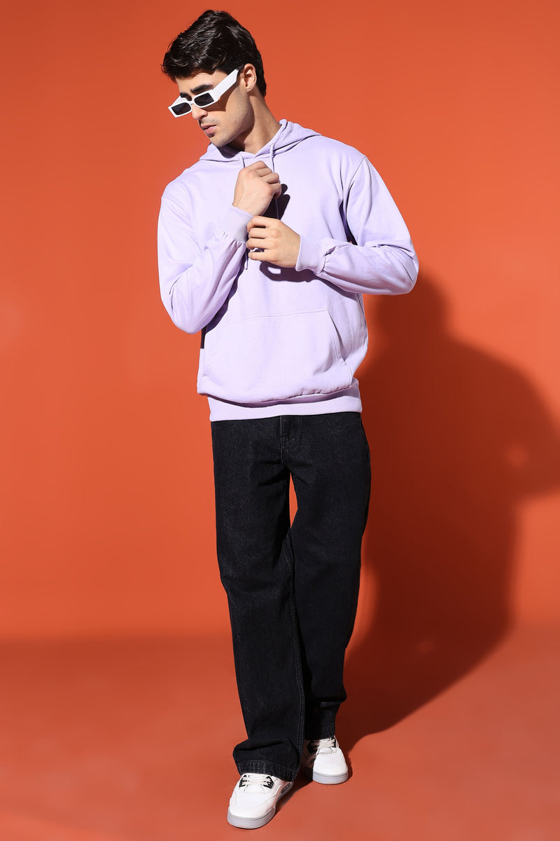 UNISEX BASIC HOODIE - LAVENDER