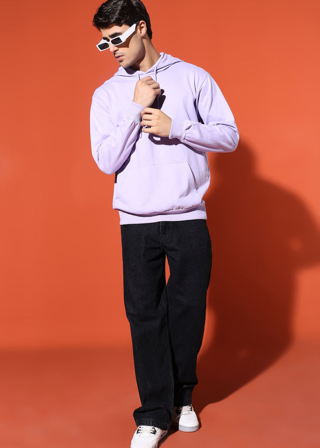 UNISEX BASIC HOODIE - LAVENDER