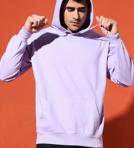 UNISEX BASIC HOODIE - LAVENDER