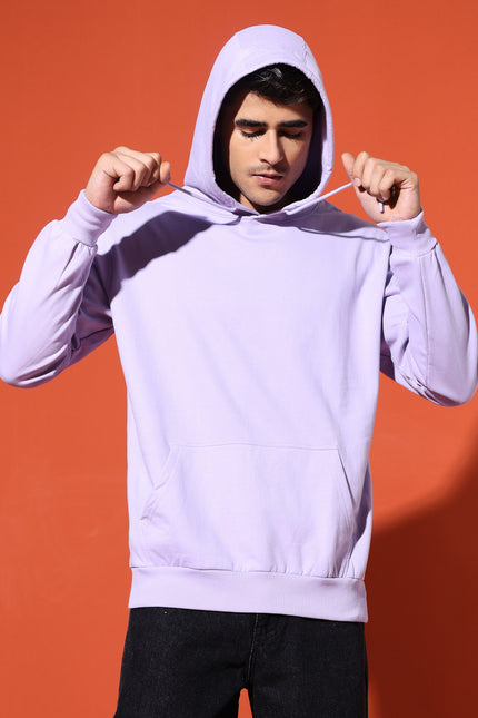 UNISEX BASIC HOODIE - LAVENDER