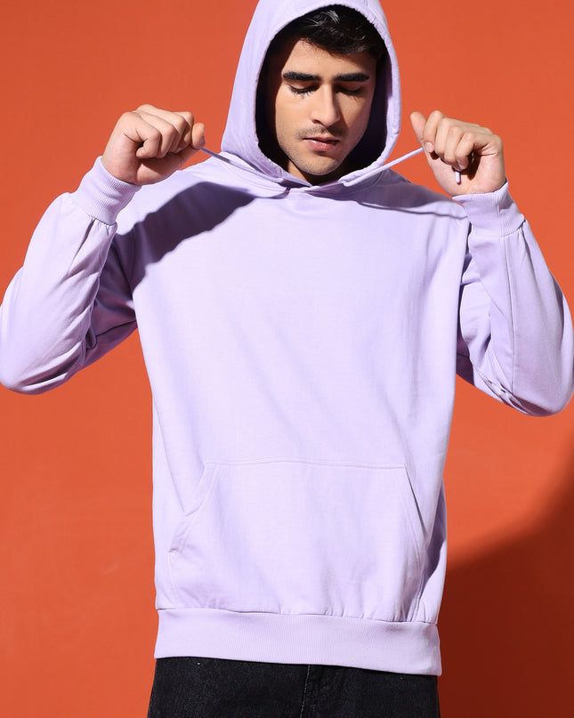 UNISEX BASIC HOODIE - LAVENDER