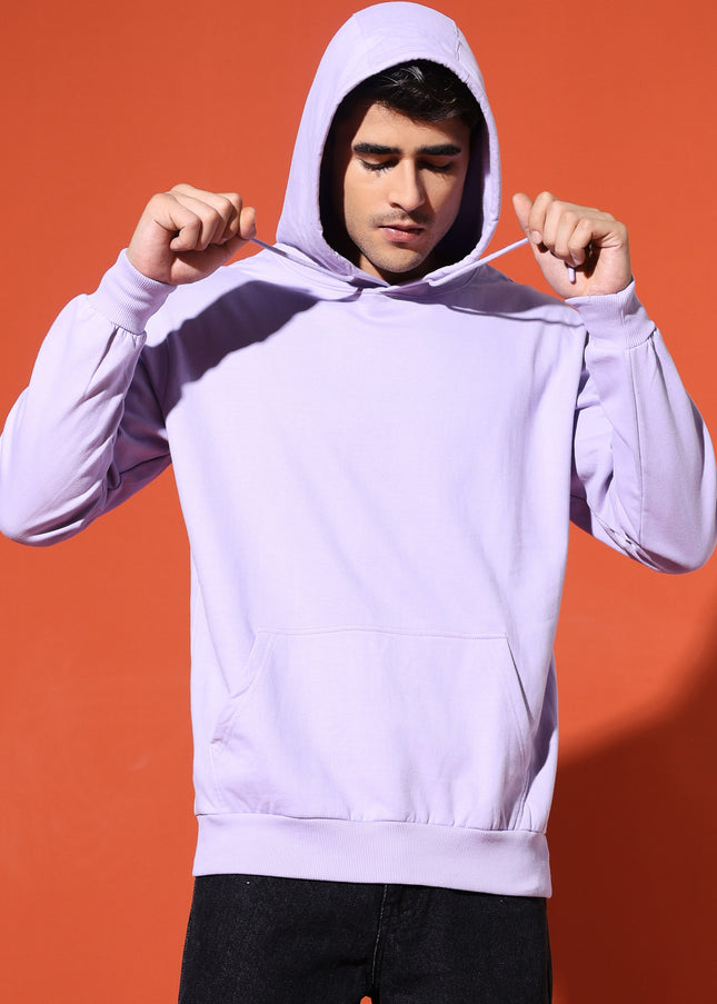 UNISEX BASIC HOODIE - LAVENDER