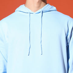 UNISEX BASIC HOODIE - BABY BLUE
