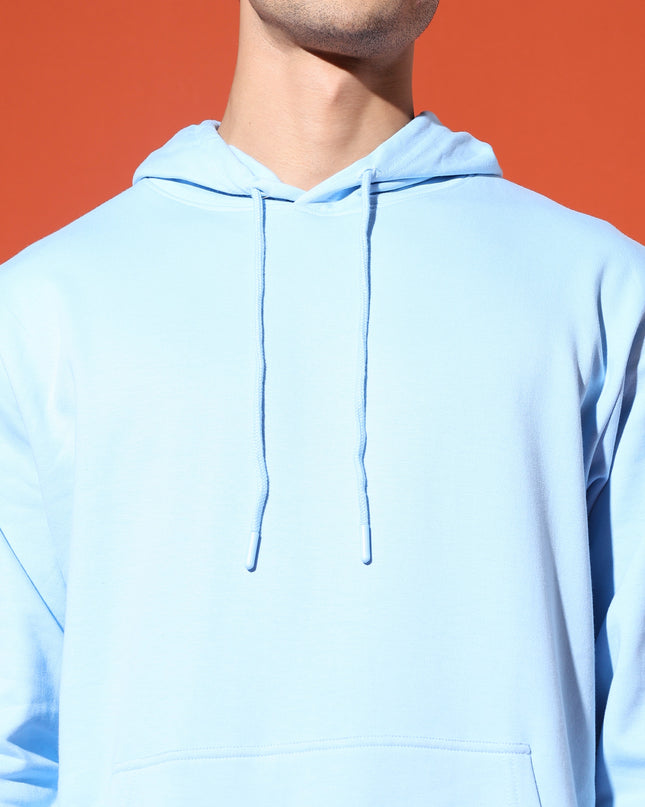 UNISEX BASIC HOODIE - BABY BLUE
