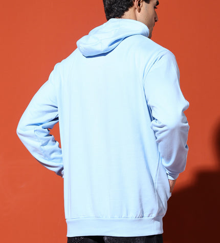 UNISEX BASIC HOODIE - BABY BLUE
