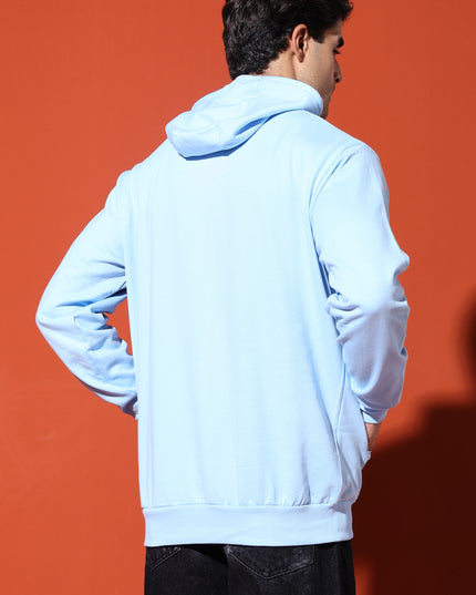 UNISEX BASIC HOODIE - BABY BLUE