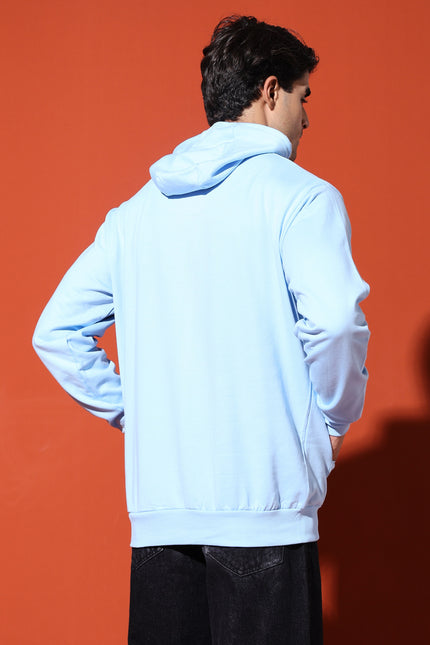 UNISEX BASIC HOODIE - BABY BLUE