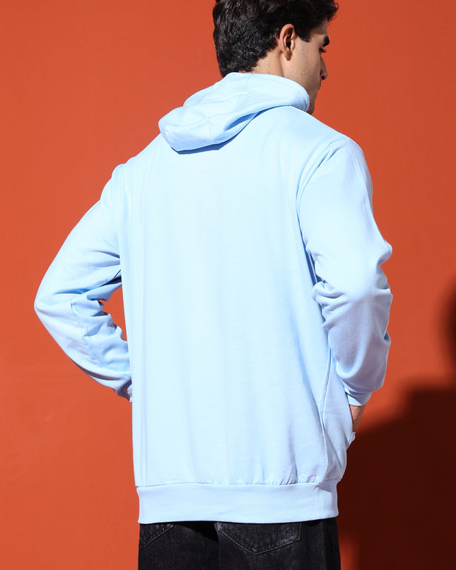 UNISEX BASIC HOODIE - BABY BLUE