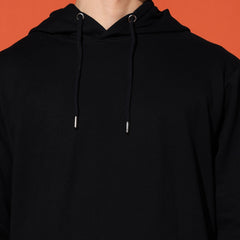 UNISEX BASIC HOODIE - BLACK