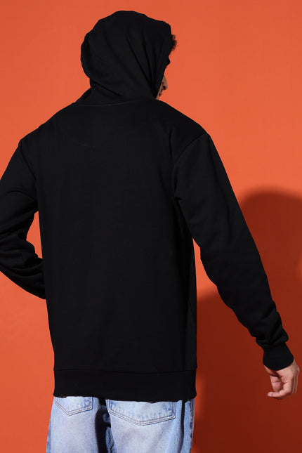 UNISEX BASIC HOODIE - BLACK