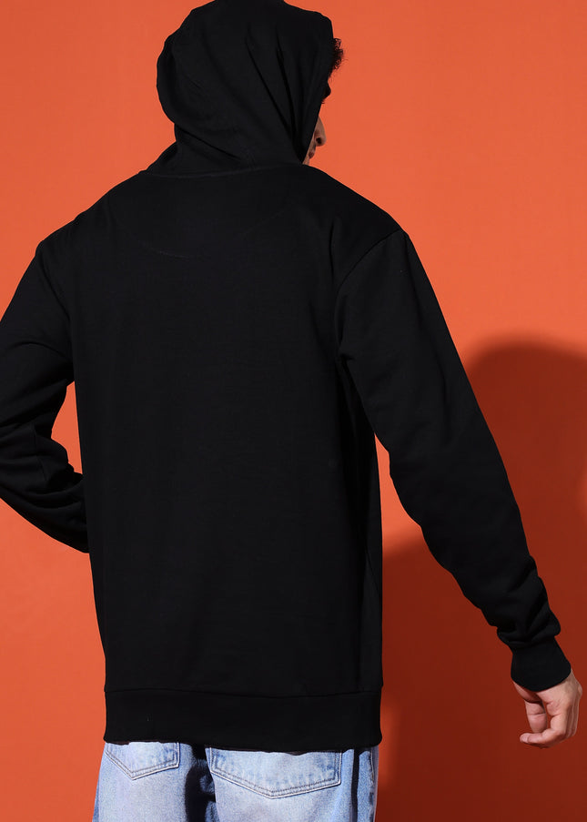 UNISEX BASIC HOODIE - BLACK