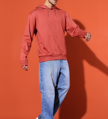UNISEX BASIC HOODIE - CORAL