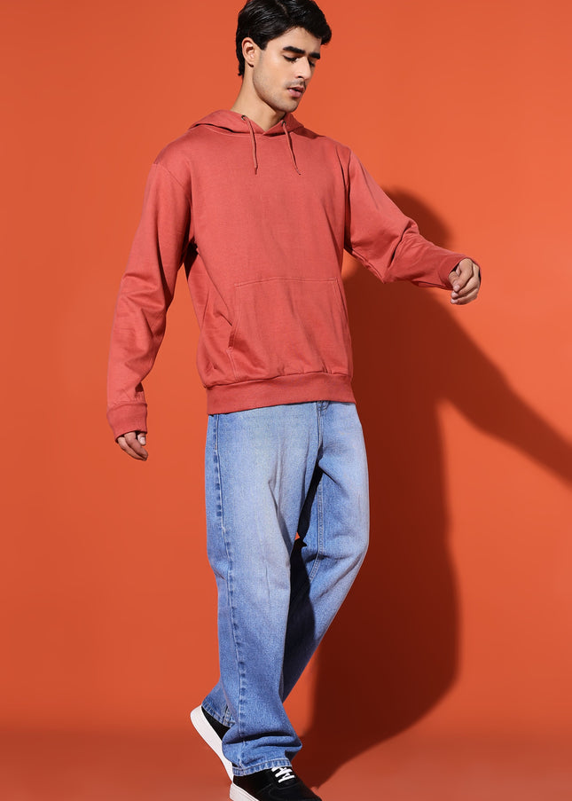 UNISEX BASIC HOODIE - CORAL