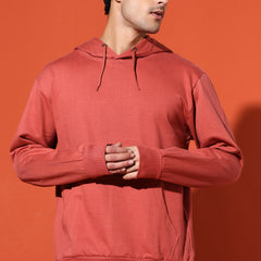 UNISEX BASIC HOODIE - CORAL