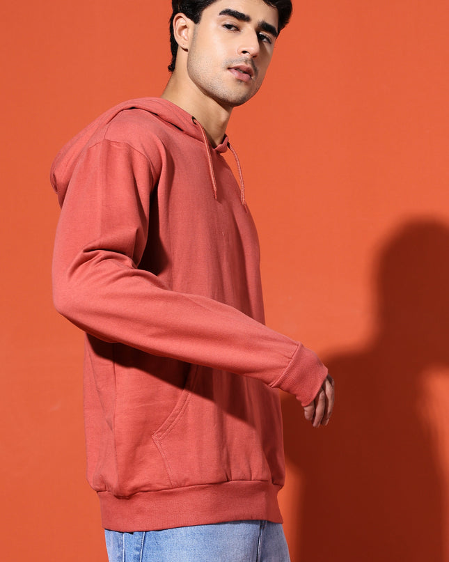 UNISEX BASIC HOODIE - CORAL