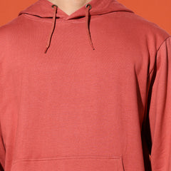 UNISEX BASIC HOODIE - CORAL
