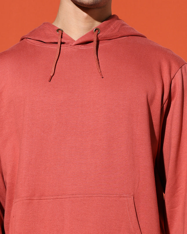 UNISEX BASIC HOODIE - CORAL