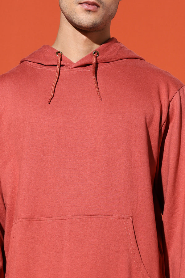 UNISEX BASIC HOODIE - CORAL