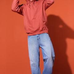 UNISEX BASIC HOODIE - CORAL