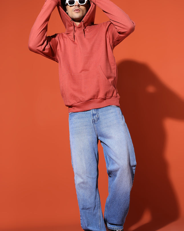 UNISEX BASIC HOODIE - CORAL