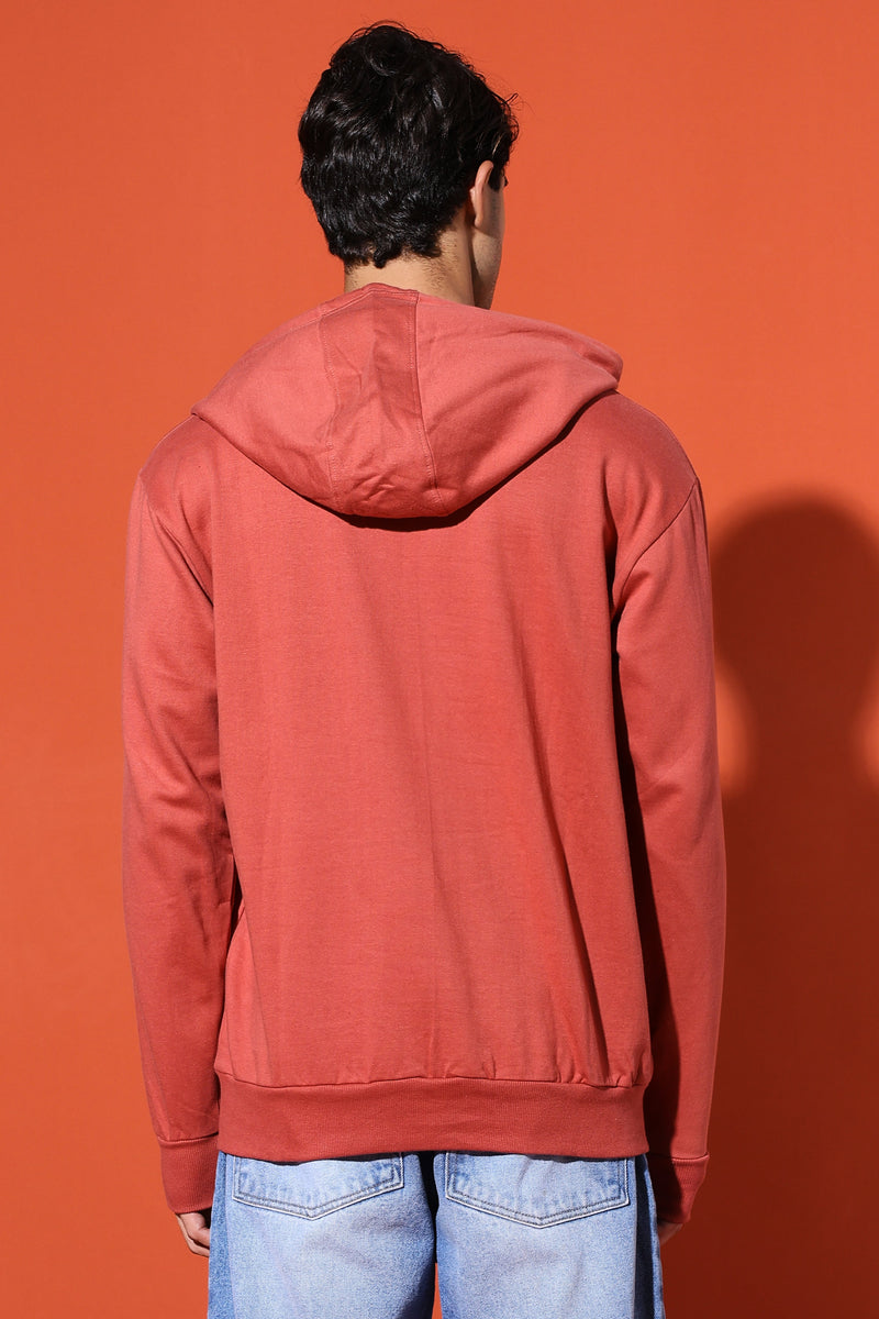 UNISEX BASIC HOODIE - CORAL