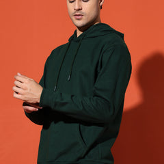 UNISEX BASIC HOODIE - BOTTLE GREEN