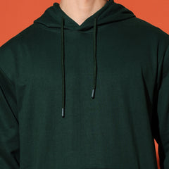 UNISEX BASIC HOODIE - BOTTLE GREEN