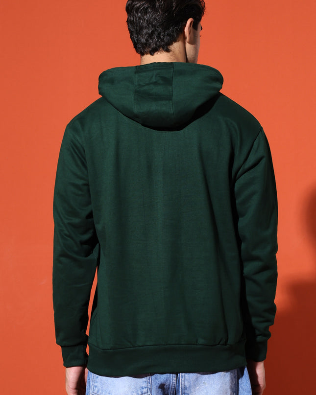 UNISEX BASIC HOODIE - BOTTLE GREEN