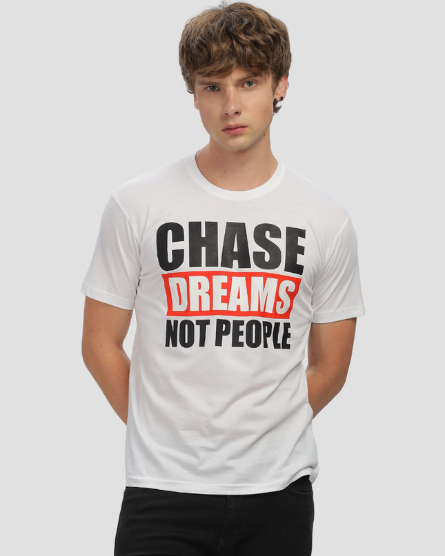 Chase Dream not People Regular Men's T-Shirt