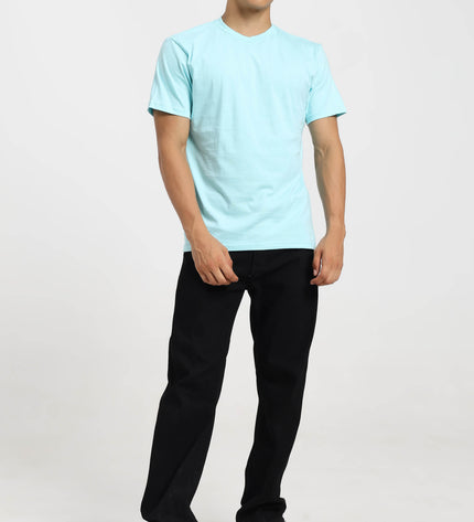 Unisex Regular Solid T-Shirt - Mint