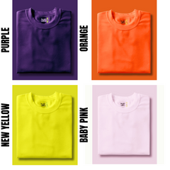 Pack of 15: Half Sleeves Crew Neck