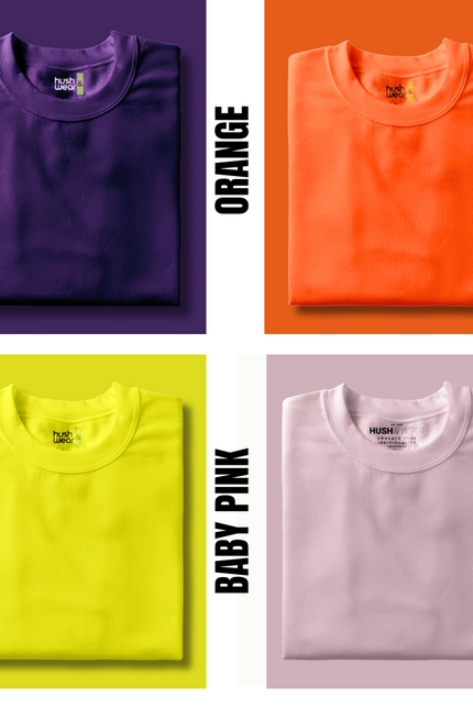 Pick Any 5 - Plain Combo Regular T-Shirt