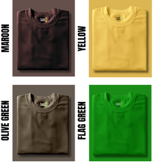 Pack of 15: Half Sleeves Crew Neck