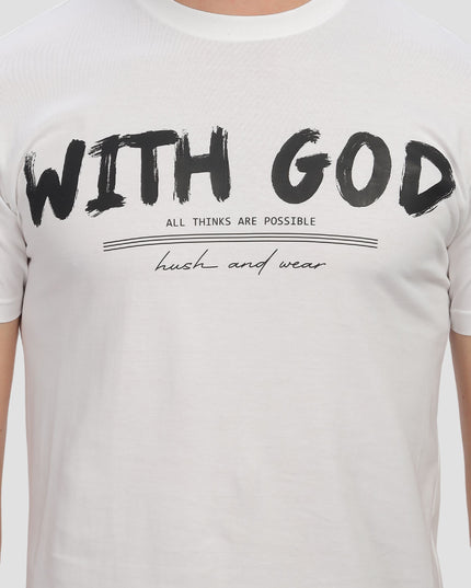 With God Regular Men's T-Shirt