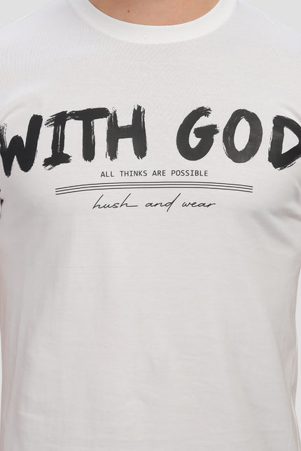 With God Regular Men's T-Shirt