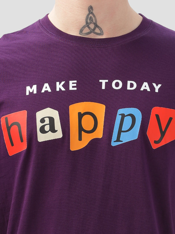 Make today Happy Regular Men's T-Shirt