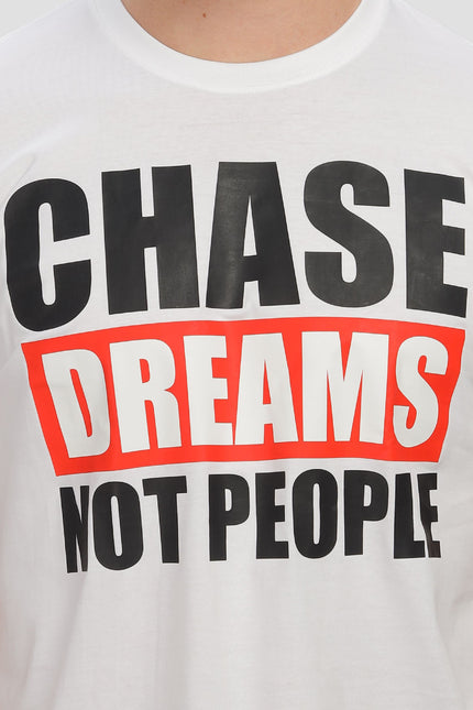 Chase Dream not People Regular Men's T-Shirt
